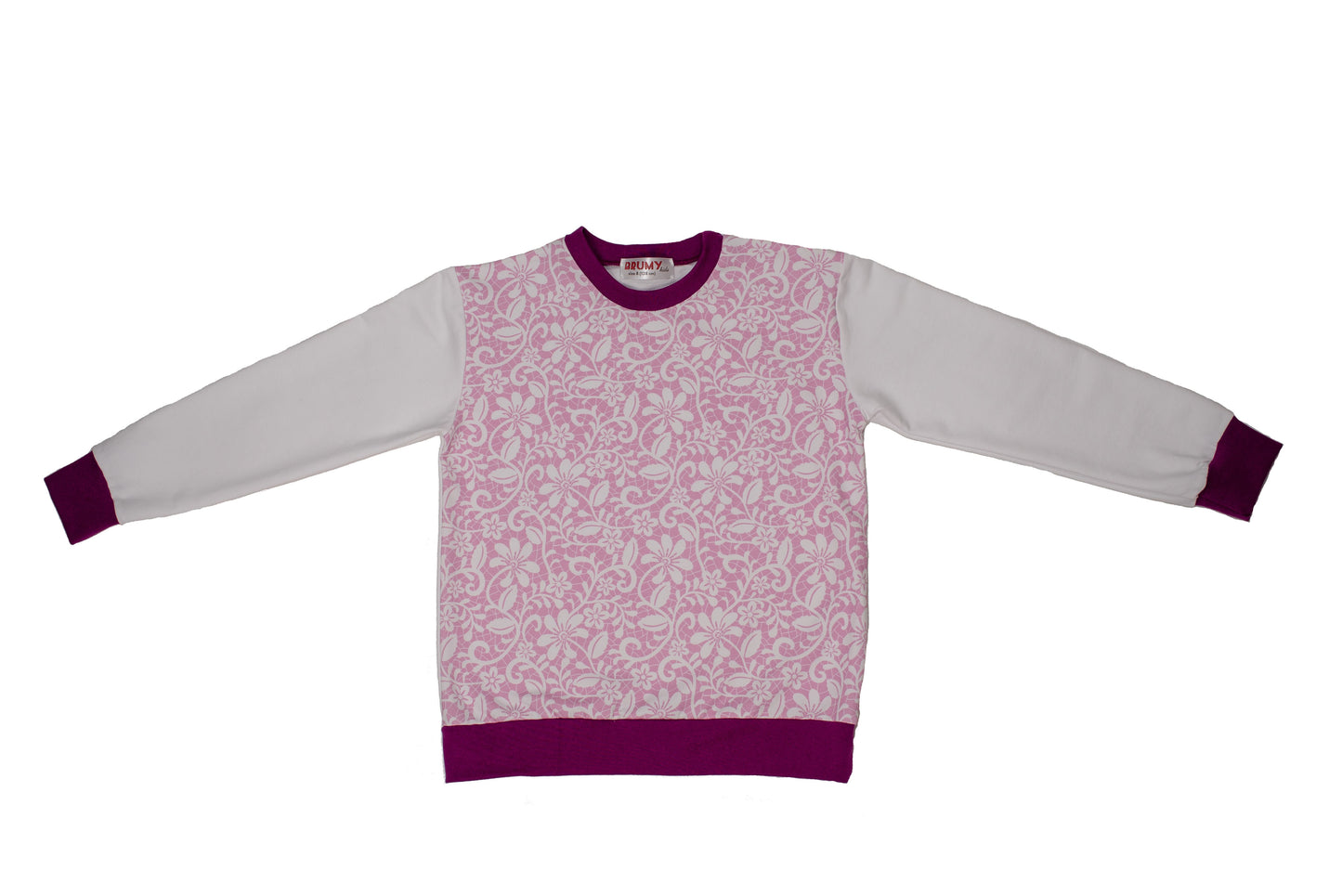 BLUZA TRENING PINK LACE