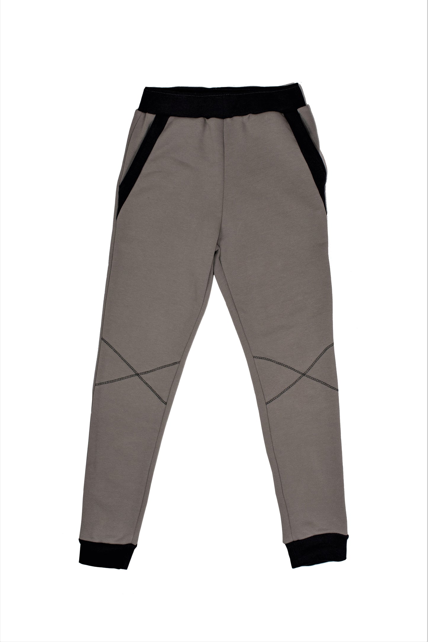 PANTALON BUMBAC GRI CEMENT