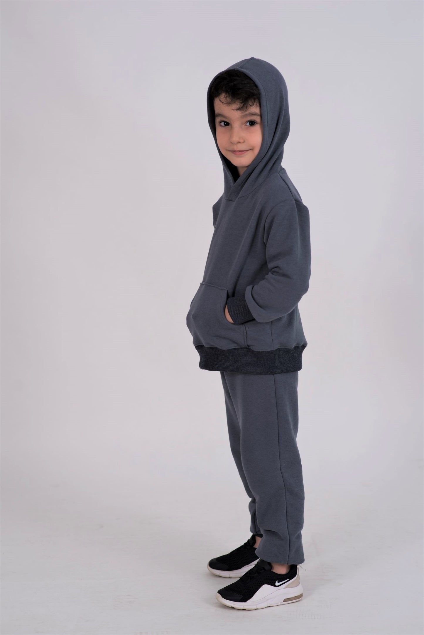 TRENING BUMBAC GRI (size 2 - 5)