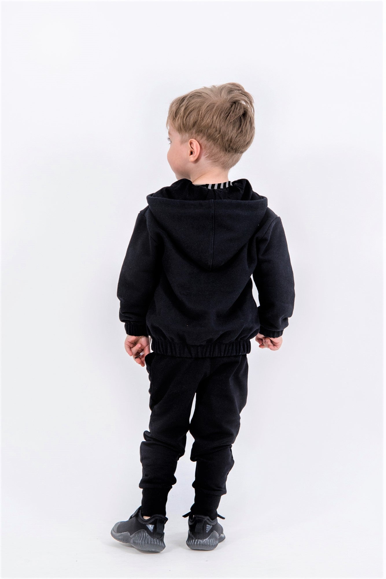 JOGGER SUBTIRE NEGRU