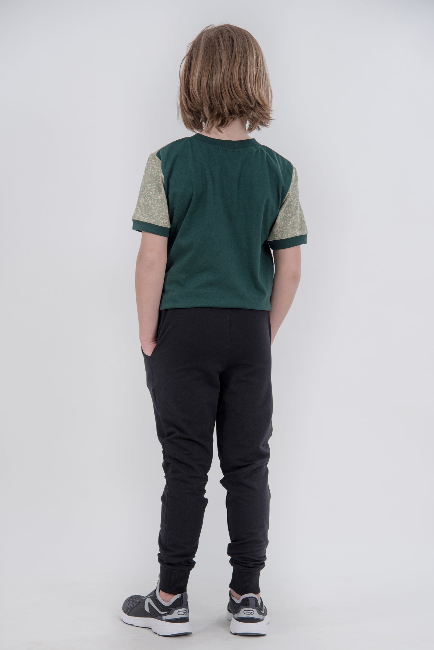 JOGGER SUBTIRE NEGRU
