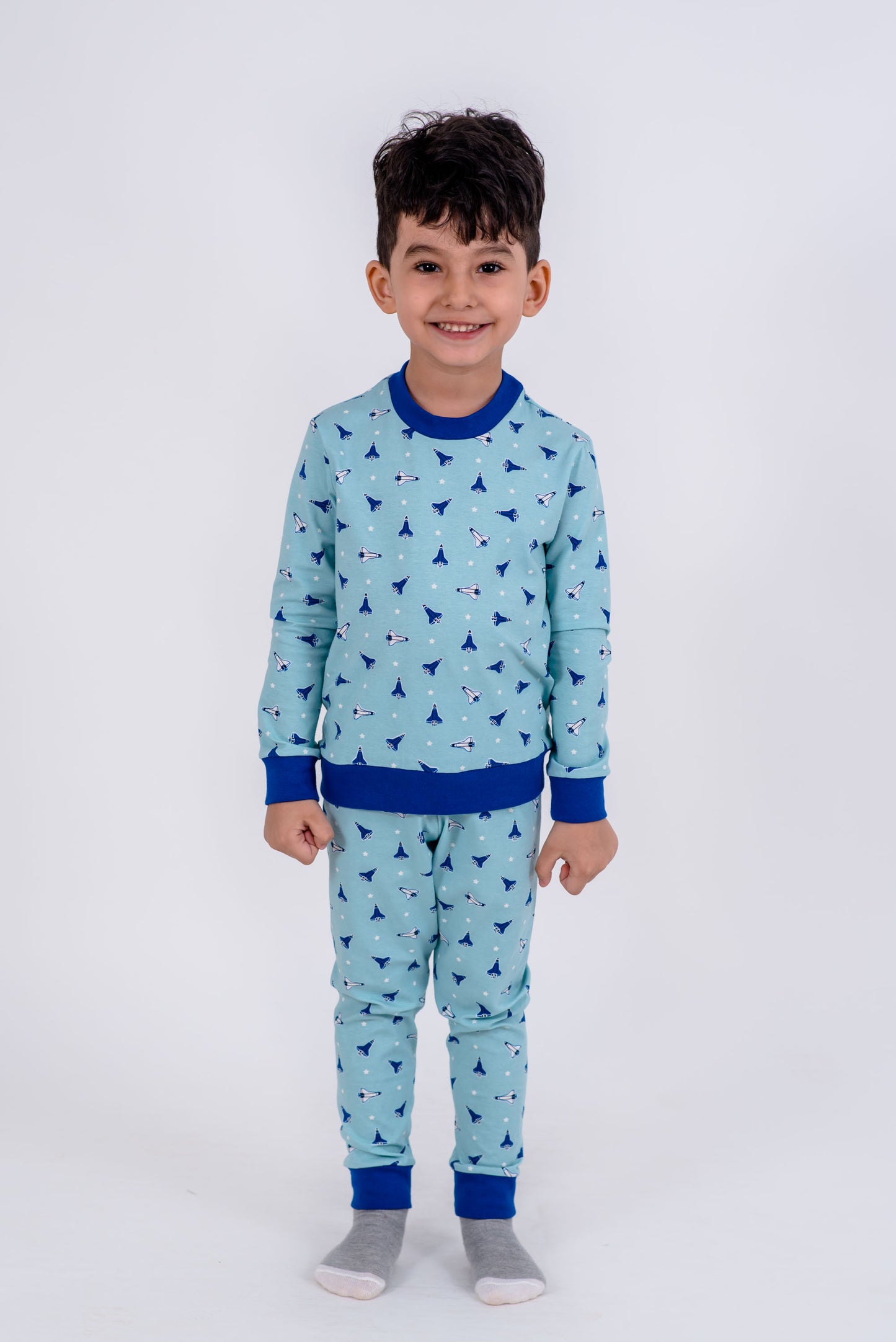 Pijama glow in the dark fosforescenta