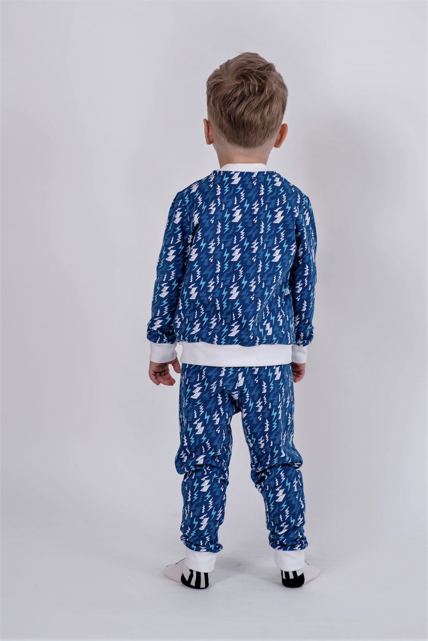 PIJAMA GLOW IN THE DARK BLUE