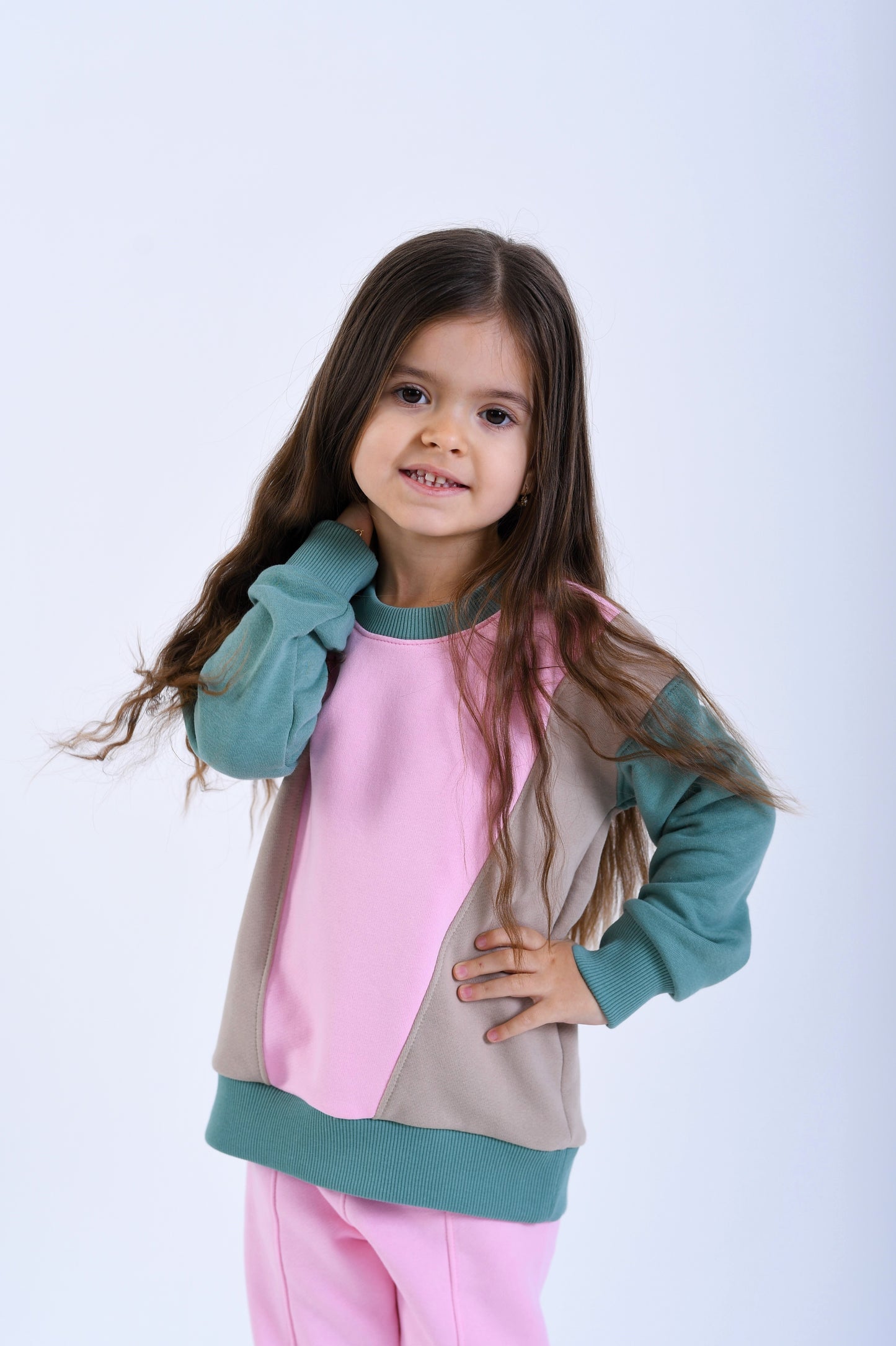 bluza bumbac groasa colorata fete