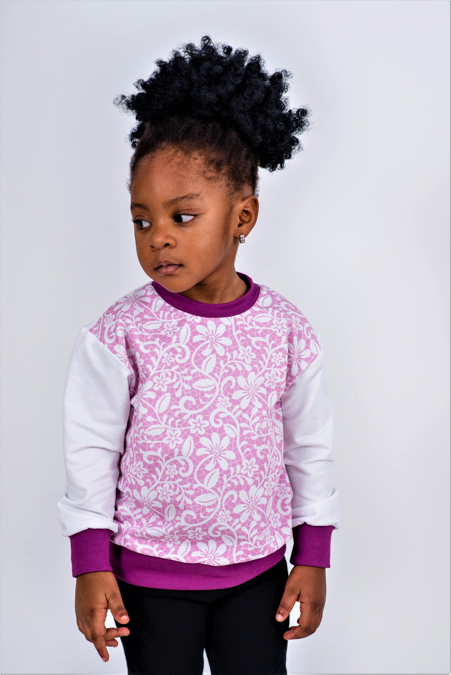 BLUZA TRENING PINK LACE