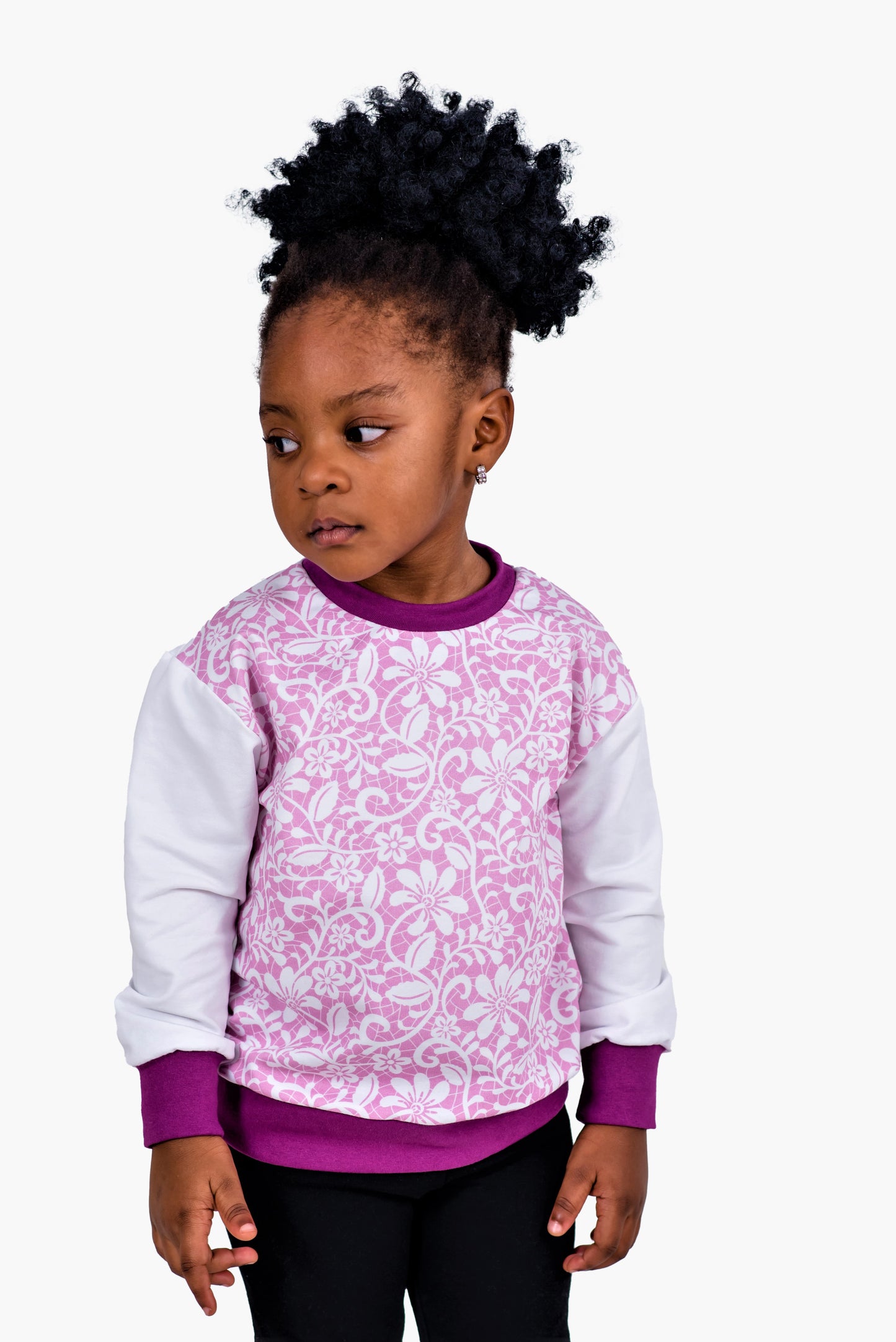 BLUZA TRENING PINK LACE