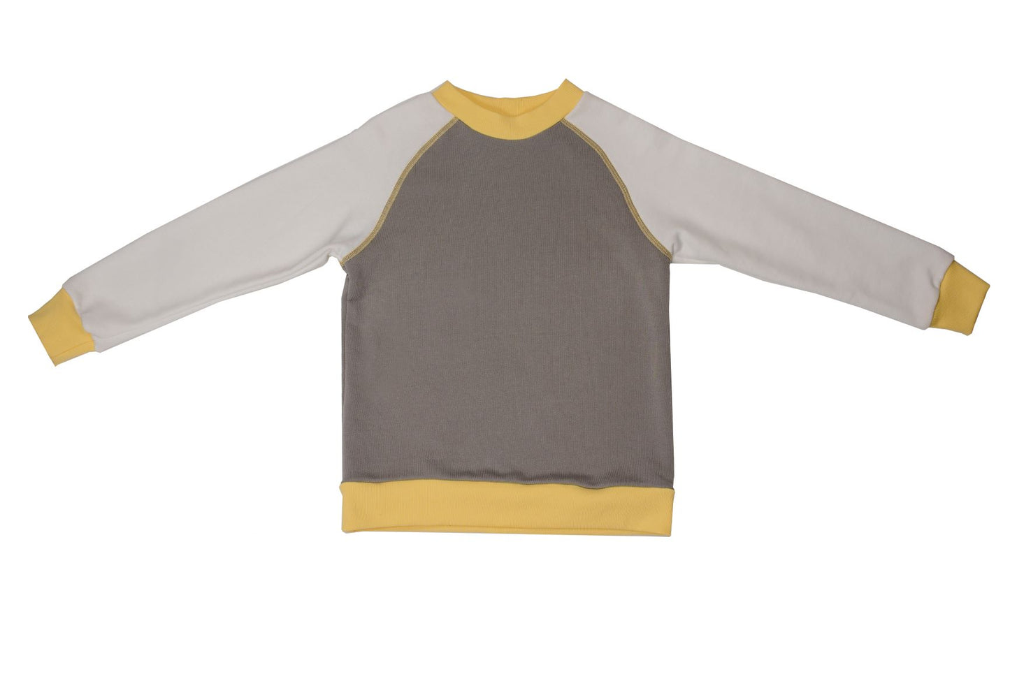 BLUZA TRENING COLOR BLOCK CEMENT