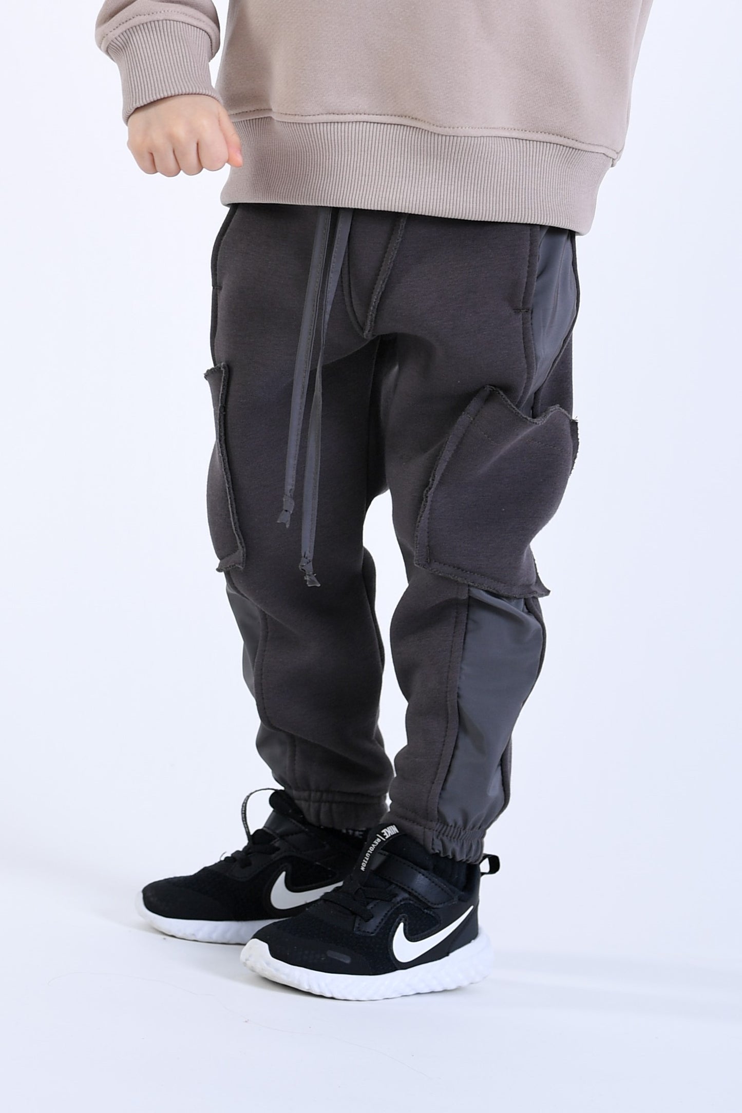 Pantaloni baieti cu fas