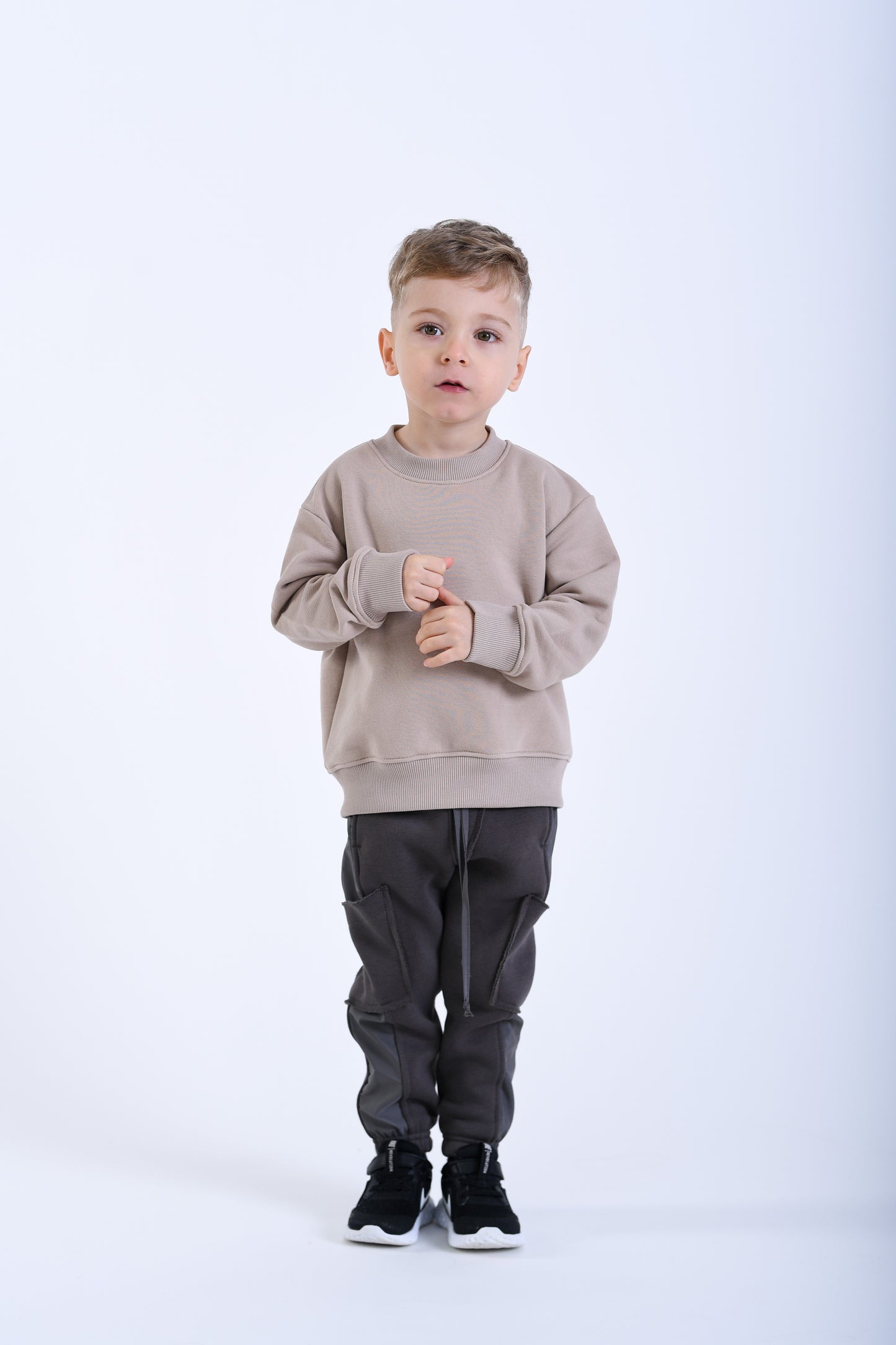 Pantaloni baieti cu fas