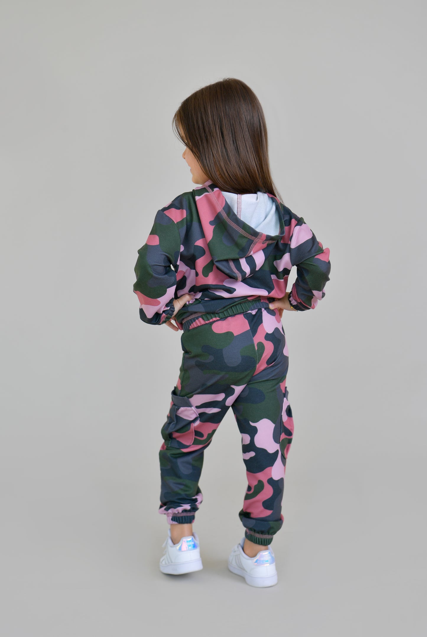 trening fete army print