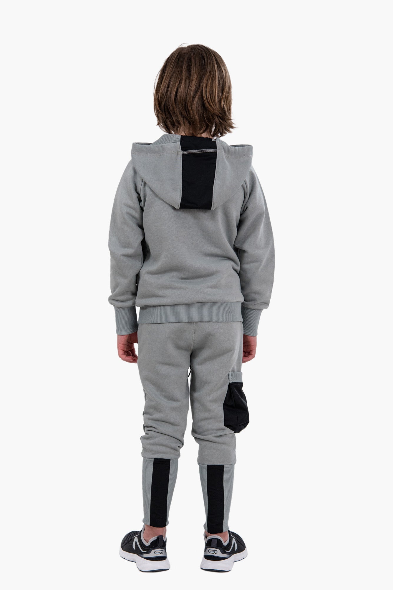 TRENING BUMBAC GRI (size 7 - 10)