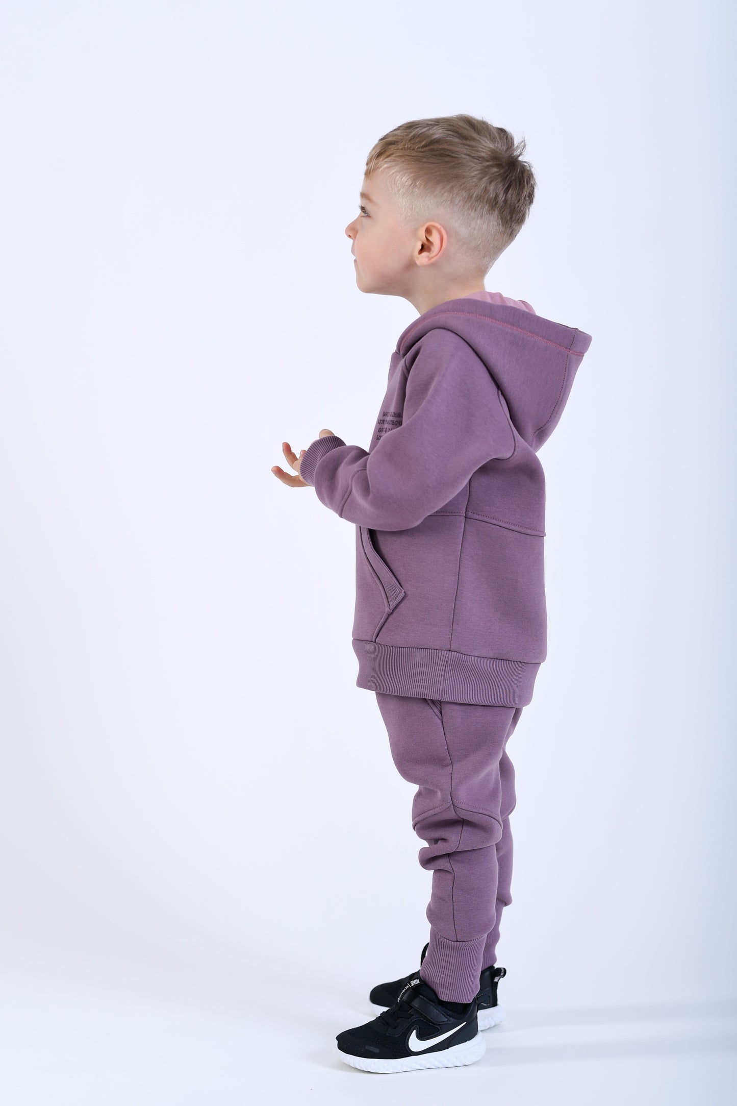TRENING GROS FLAUSAT, OLD MAUVE