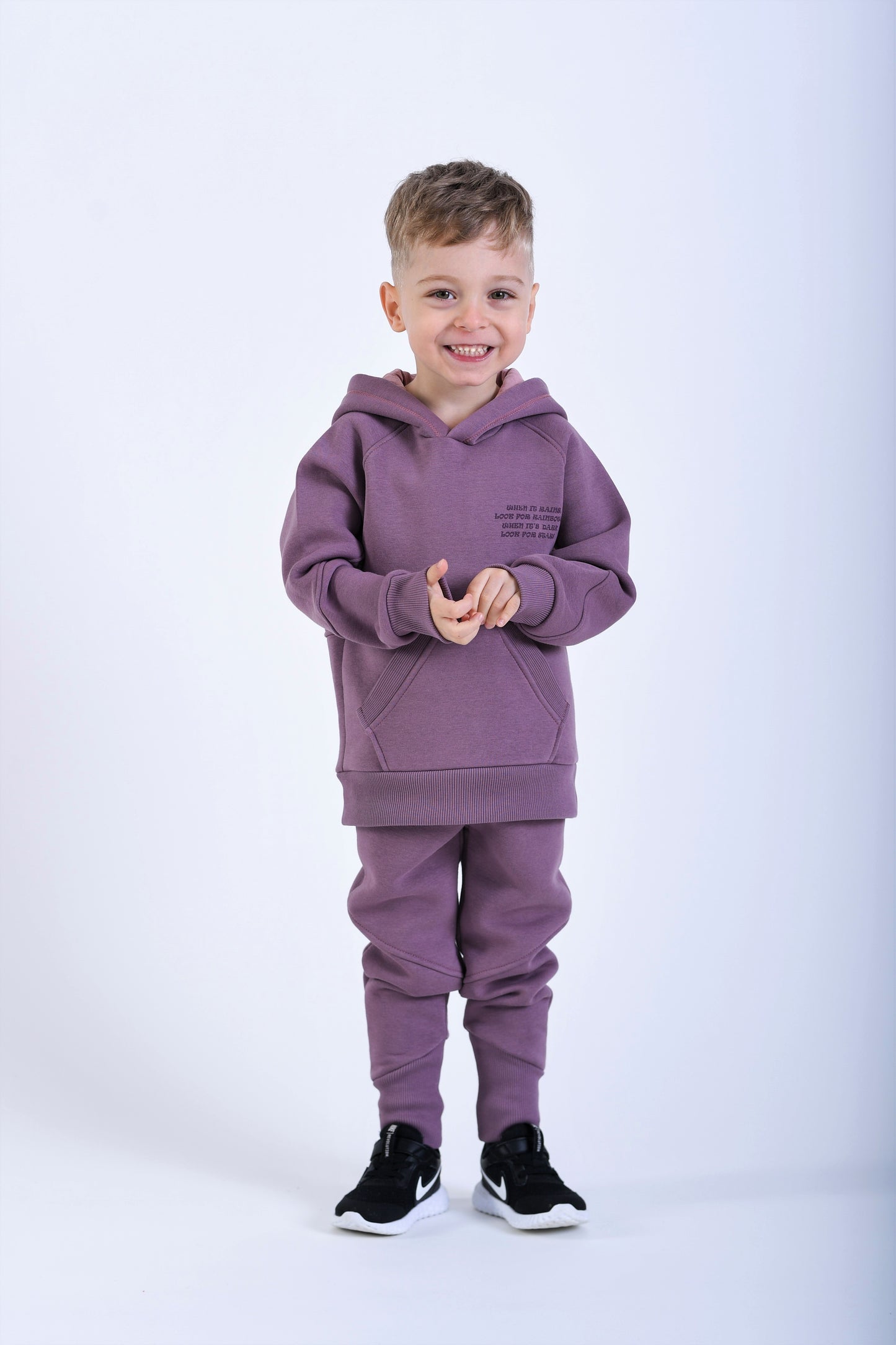 TRENING GROS FLAUSAT, OLD MAUVE