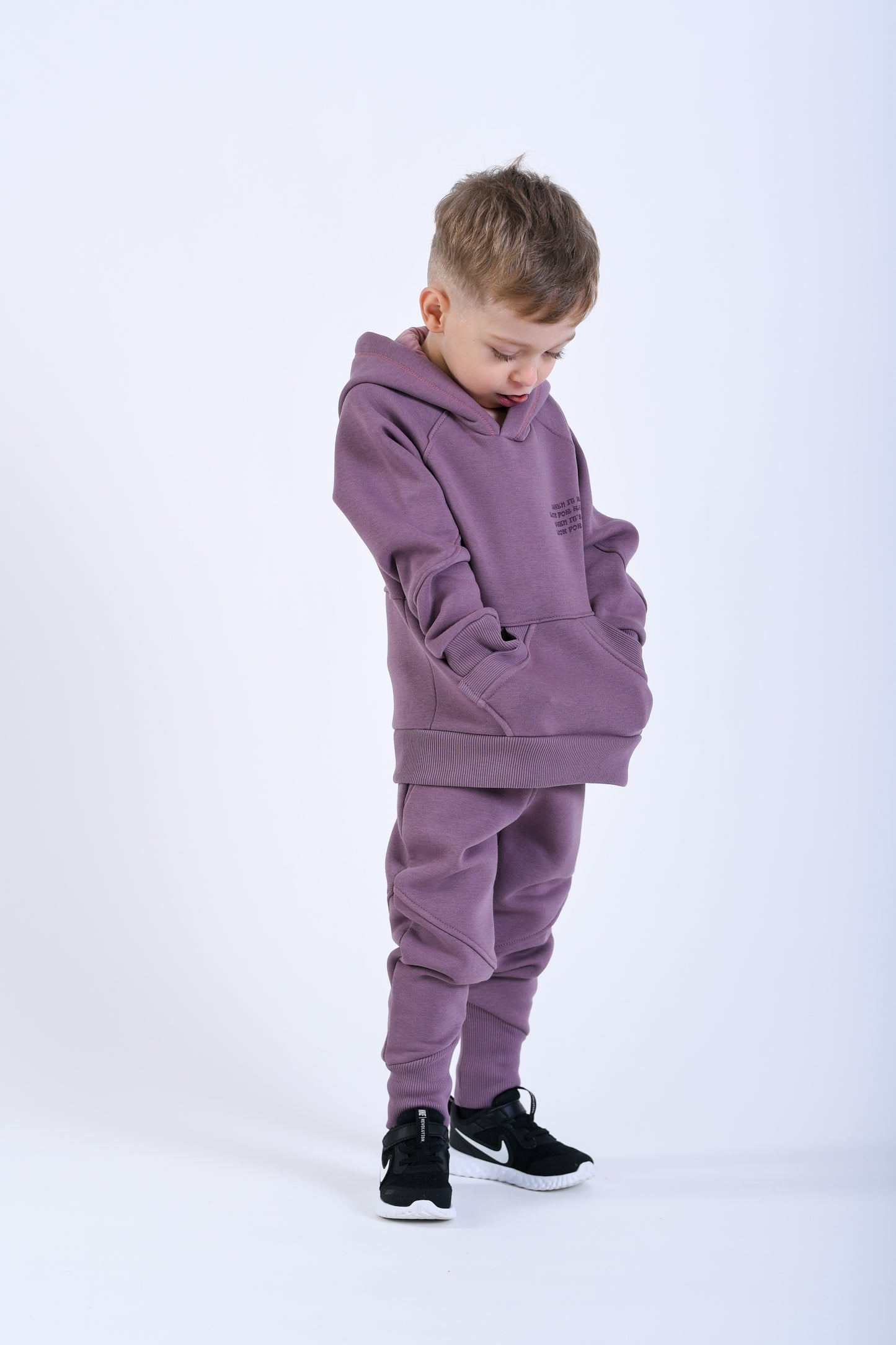 TRENING GROS FLAUSAT, OLD MAUVE