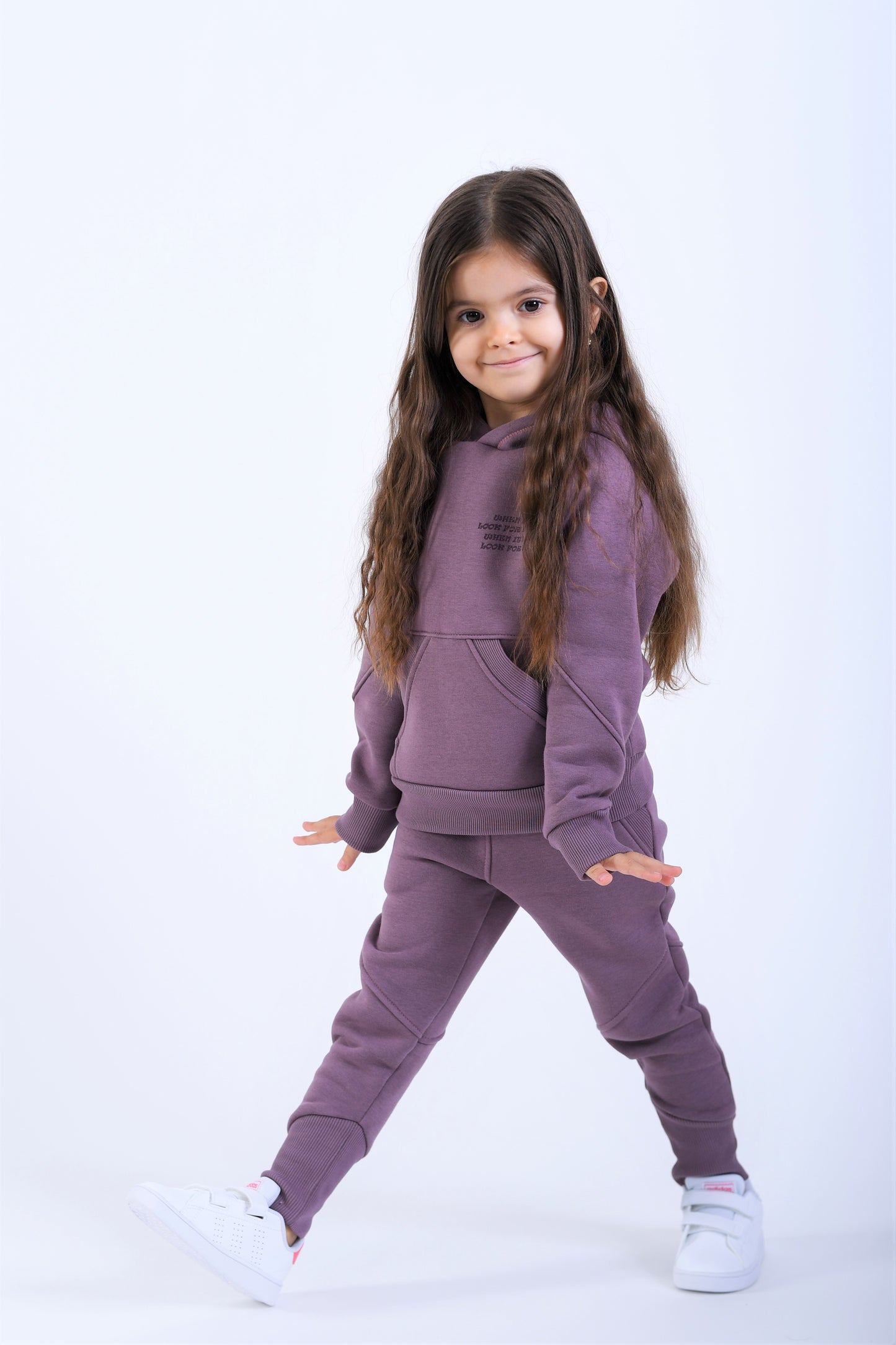 TRENING GROS FLAUSAT, OLD MAUVE