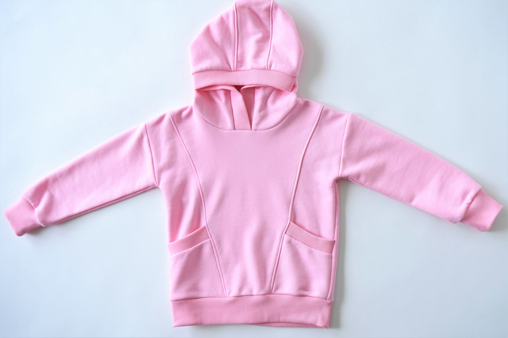 bluza trening bumbac roz fete
