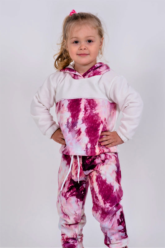 TRENING TIE DYE VIOLET