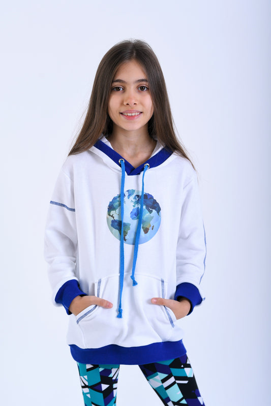 HANORAC CU PRINT PLANETA 